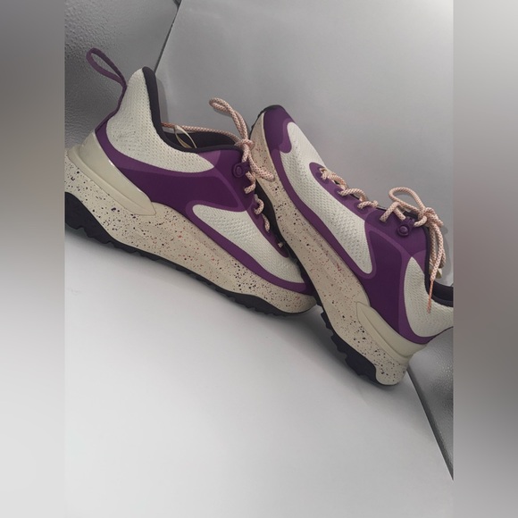 NWOB Timberland Motion Access Low Lace Up Sneaker Natural Purple Size 7 - Picture 6 of 7